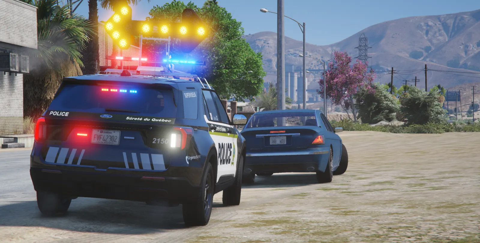 Intervention simulée UPRQ sur le terrain