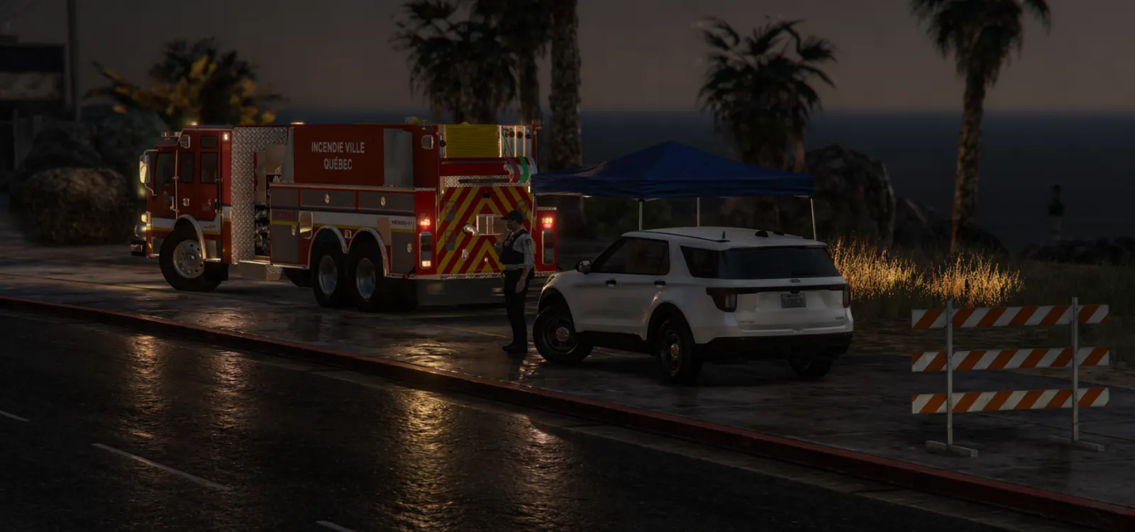 Intervention simulée UPRQ sur le terrain