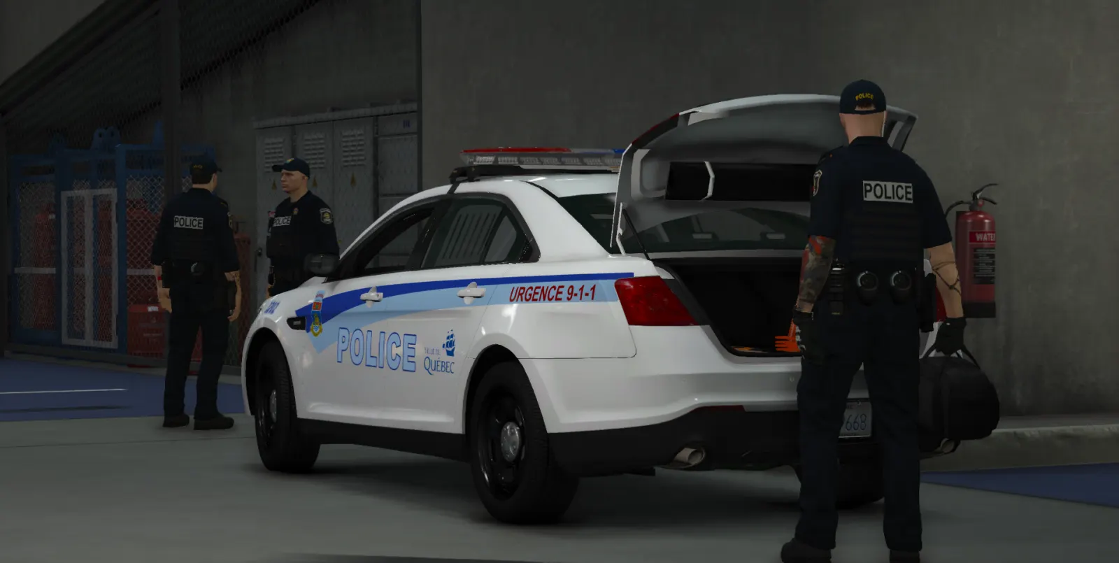 Intervention simulée UPRQ sur le terrain